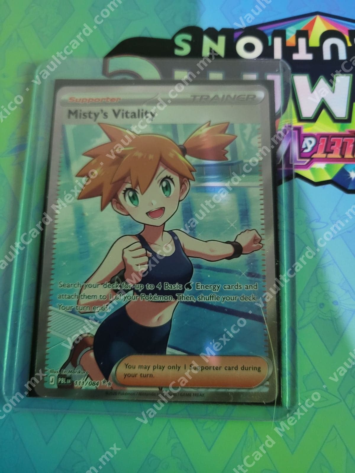 Misty's Vitality 111/084 - (PBL) Inglés - Special Illustration Rare