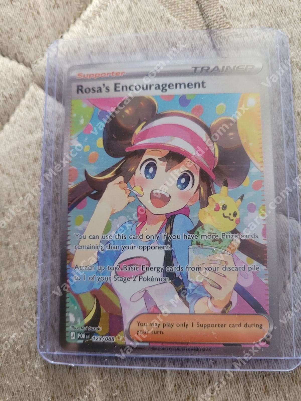 Rosa's Encouragement 123/088 - (POR) Inglés - Trainer Full Art