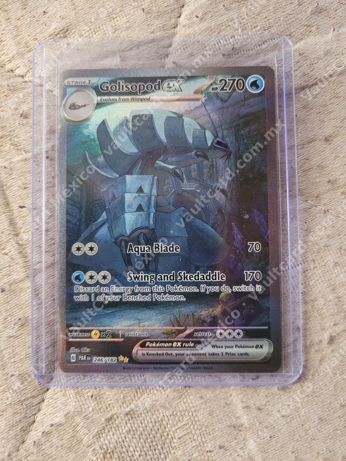 Golisopod ex 246/182 - Paradox Rift (PAR) Inglés Special Illustration Rare
