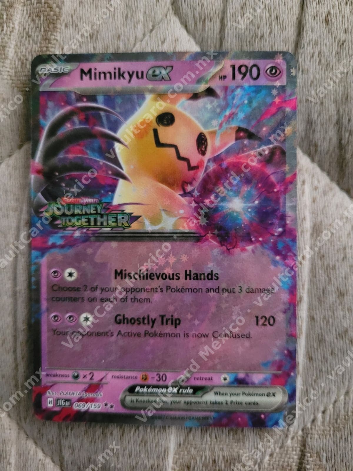 Mimikyu ex 069/159 - Journey Together (JTG) Inglés