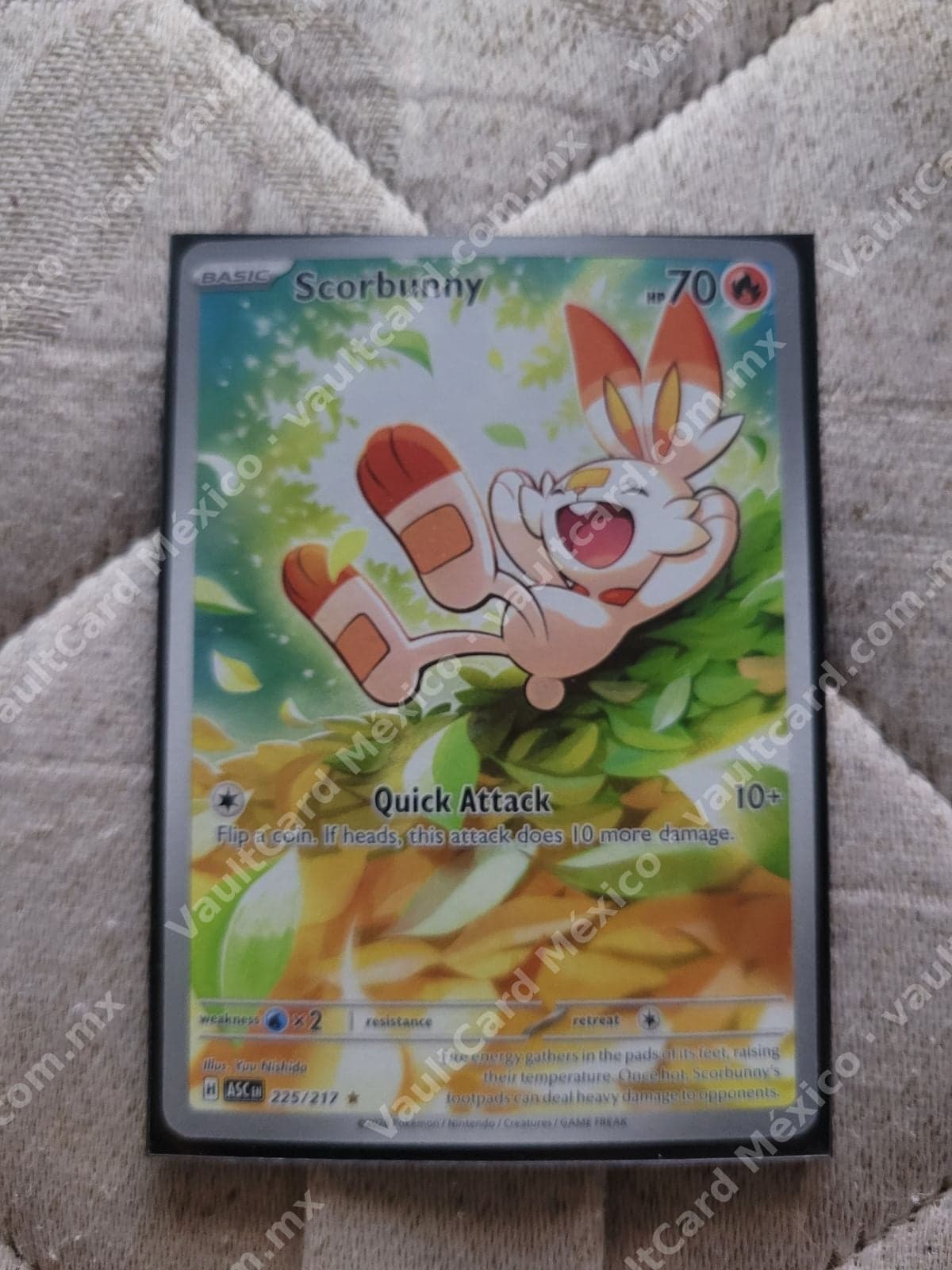 Scorbunny 225/217 - (ASC) Inglés - Illustration Rare — foto 1