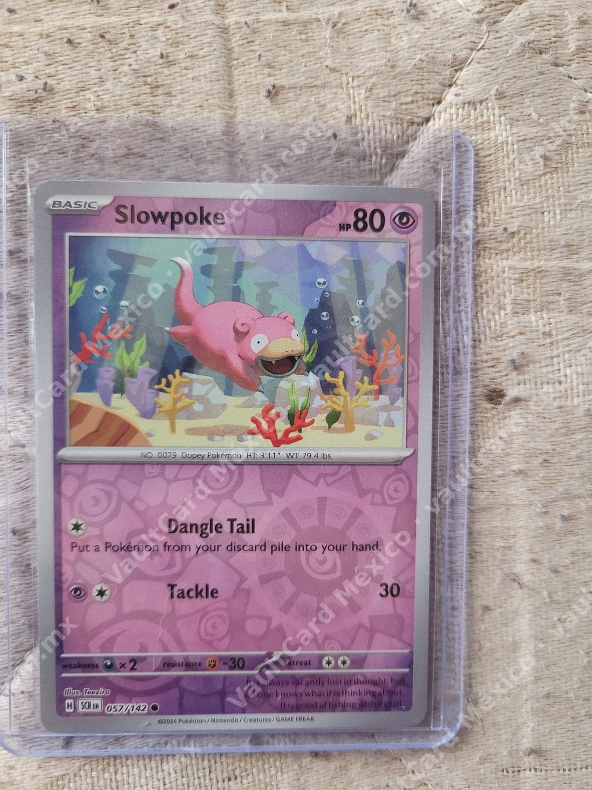 Slowpoke 057/142 - Stellar Crown (SCR) Inglés