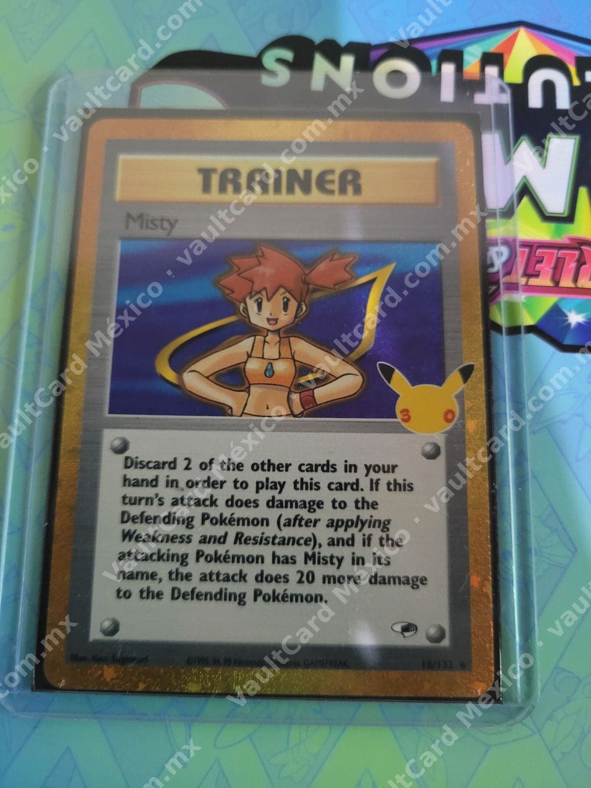 Misty 18/132 - Celebrations Classic Collection (Gym Heroes) Inglés