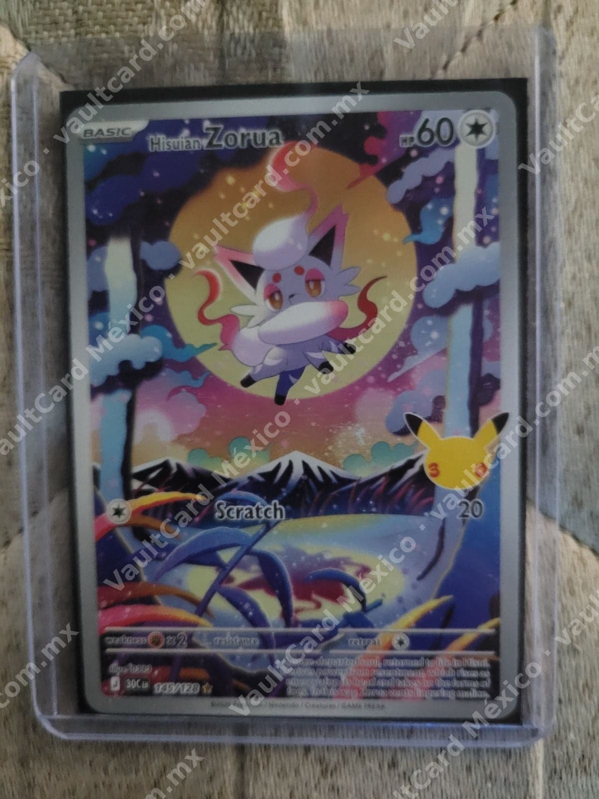 Hisuian Zorua 145/128 - Illustration Rare Inglés