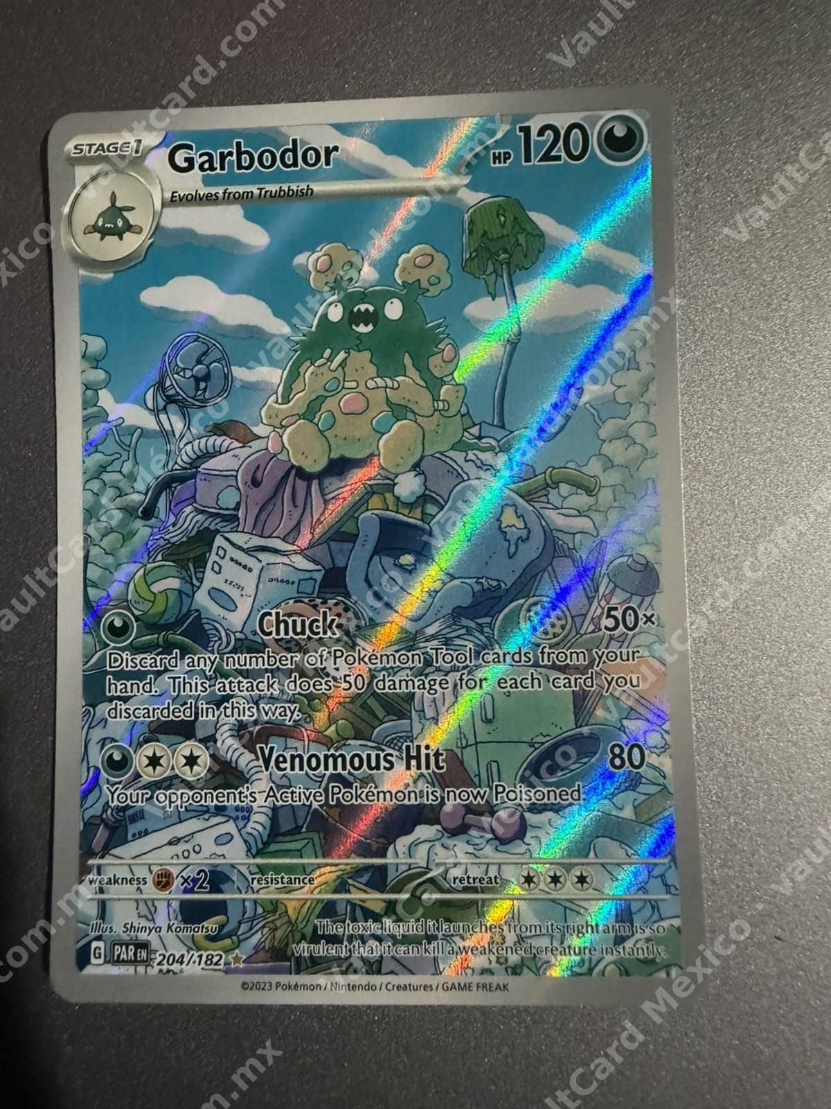 Garbodor 204/182 - Paradox Rift (PAR) Inglés - Illustration Rare