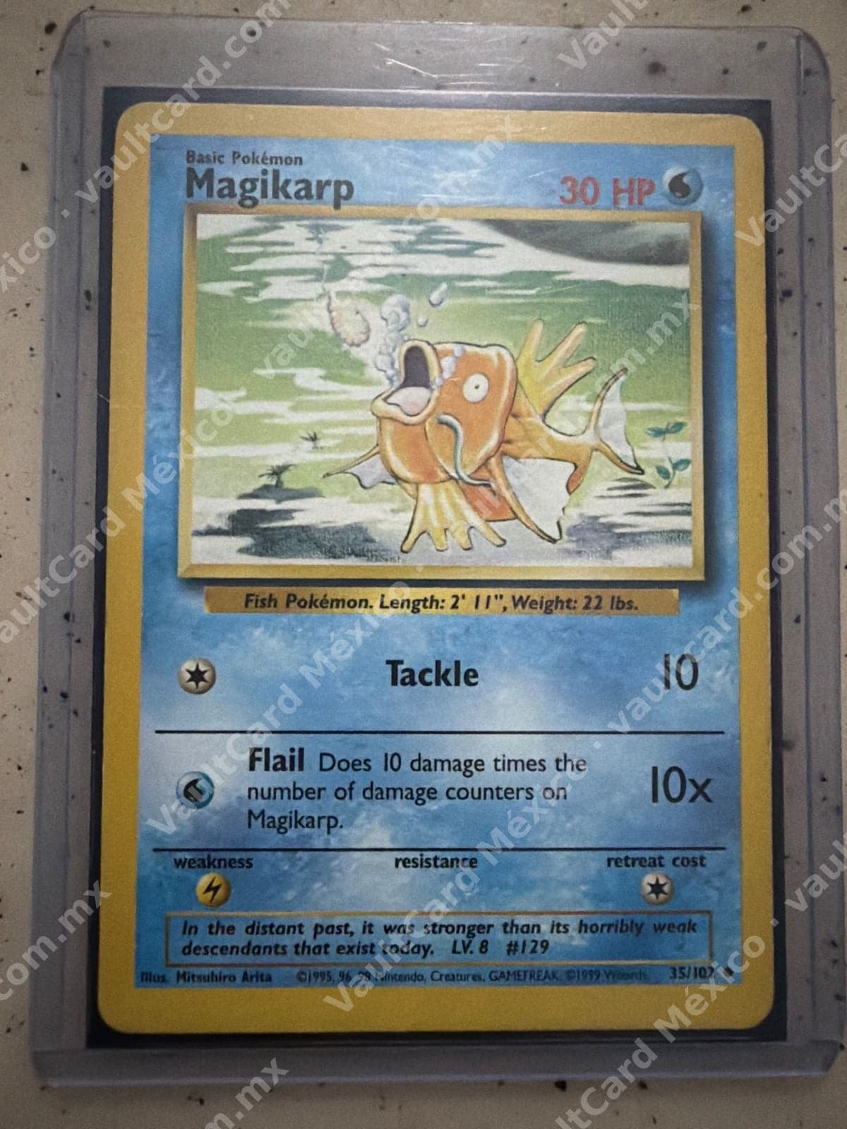 Magikarp 35/102 - Base Set Inglés