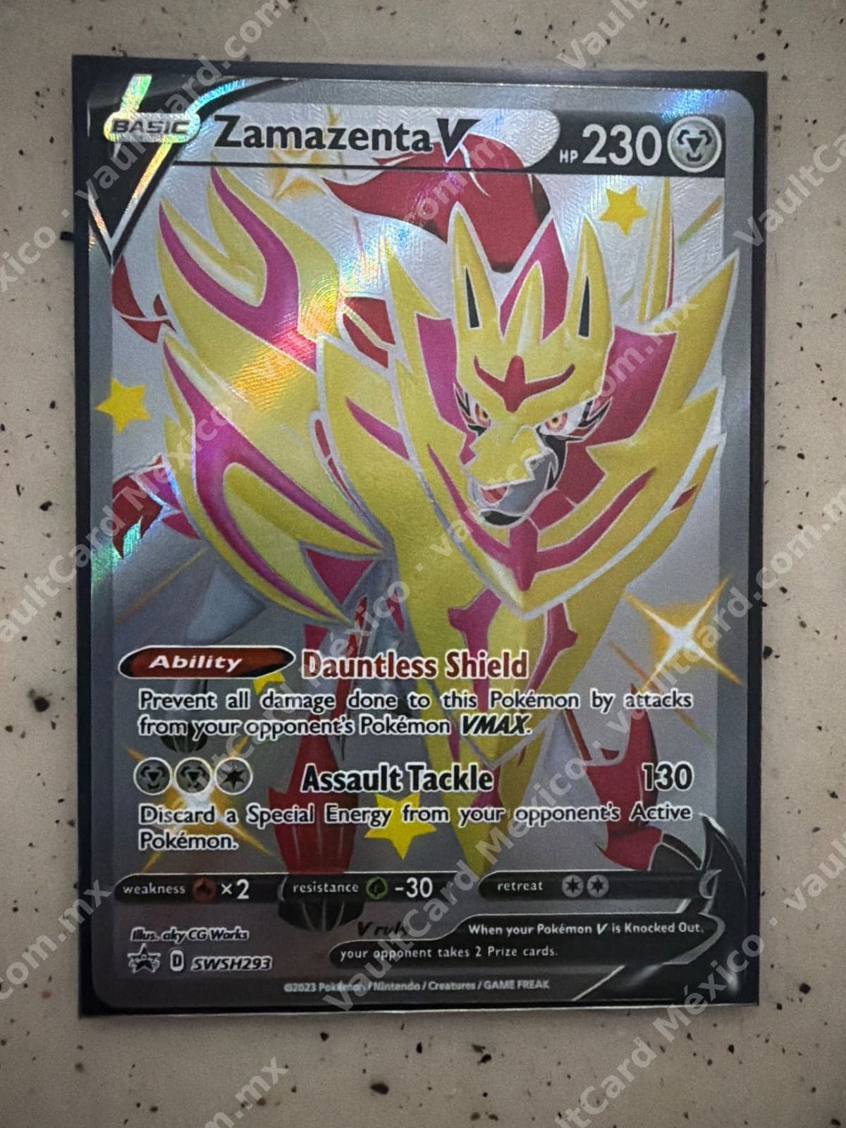 Zamazenta V SWSH293 - Promo Full Art Inglés