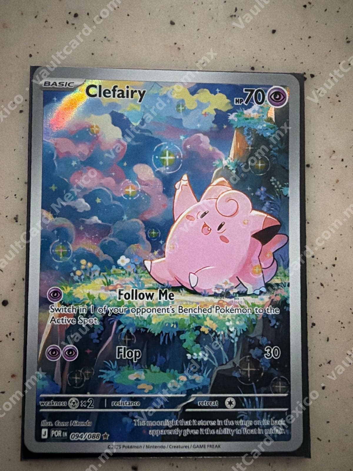 Clefairy 094/088 - (POR) Inglés Illustration Rare