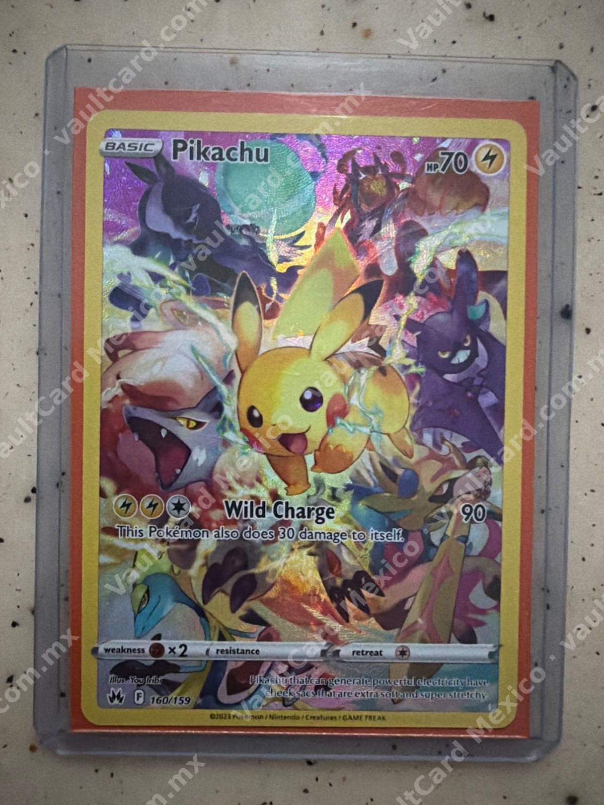 Pikachu 160/159 - Crown Zenith (CRZ) Inglés - Secret Rare