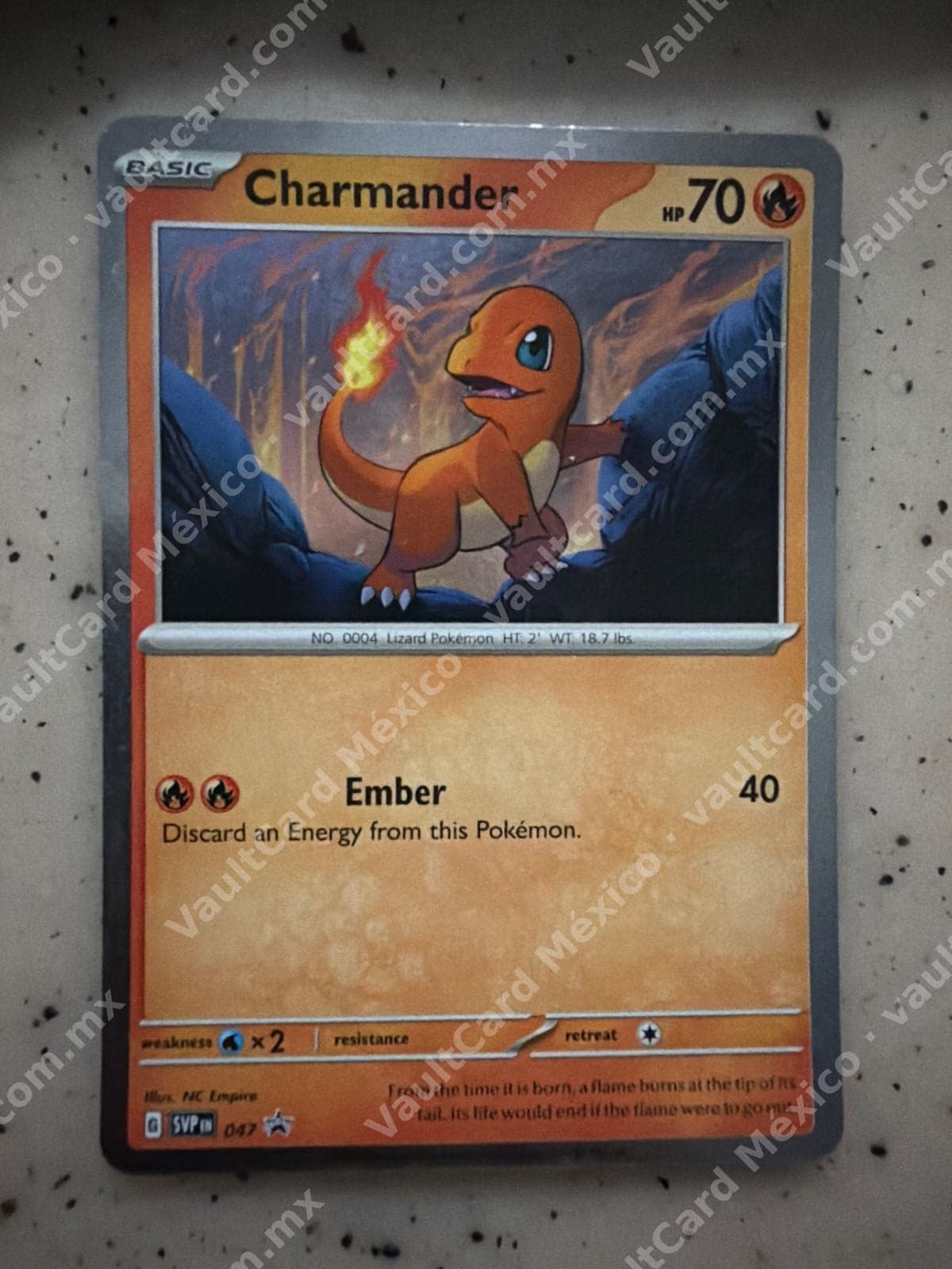 Charmander 047 - Promo Scarlet & Violet (SVP) Inglés