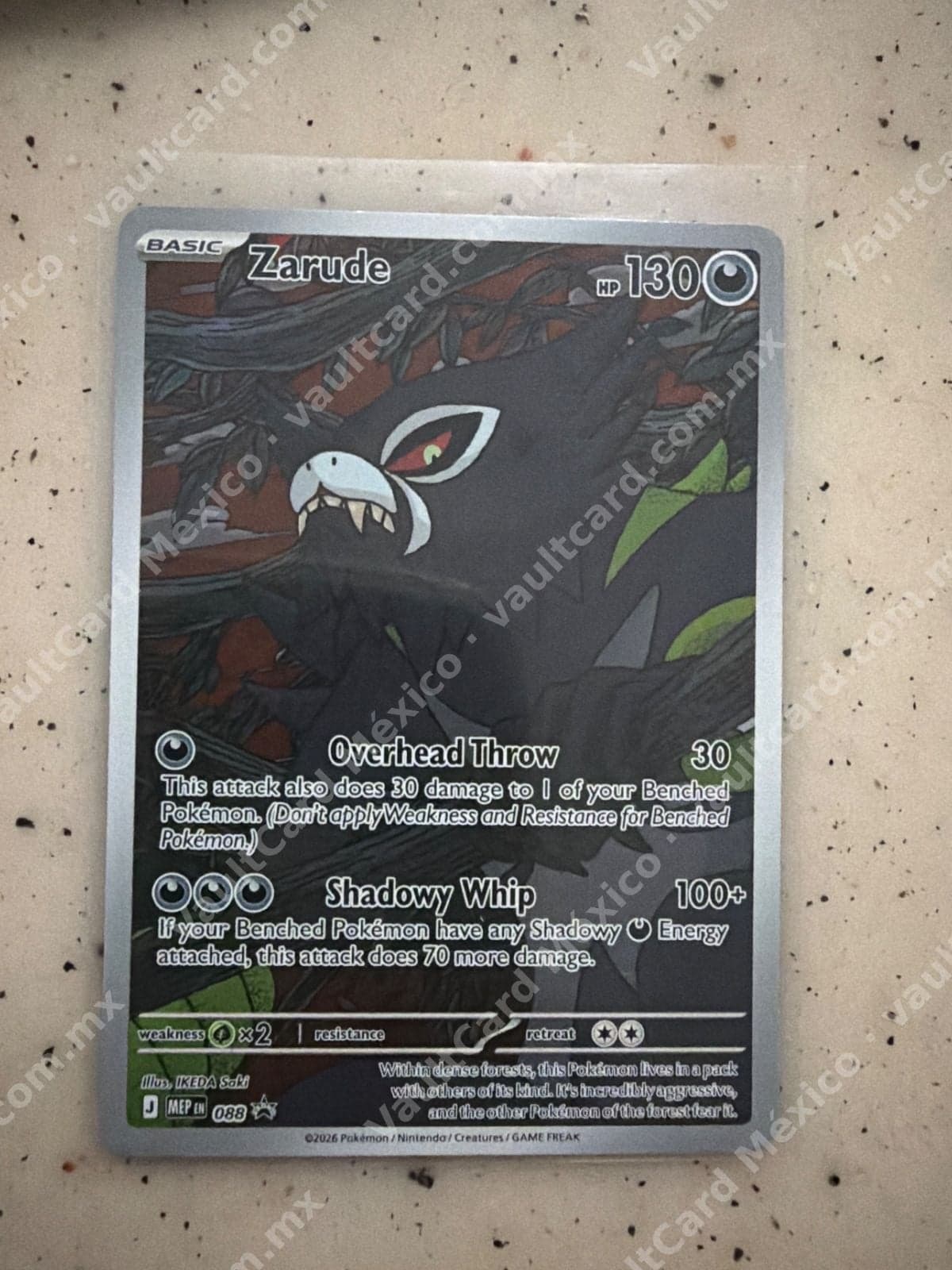 Zarude 088 Promo (MEP) Inglés - Carta Pokémon TCG