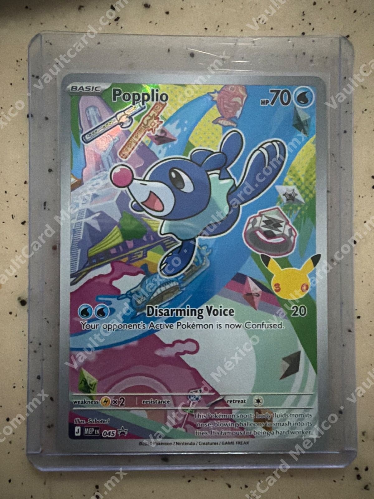 Popplio 045 - Promo Black Star (MEP) Inglés