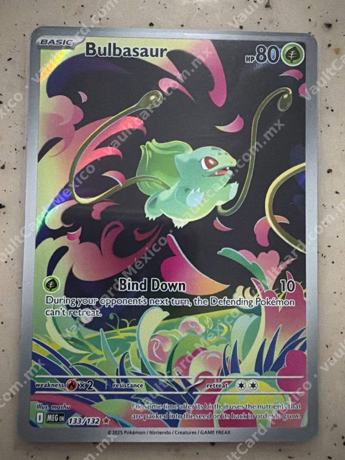 Bulbasaur 133/132 - (MEG) Inglés - Illustration Rare