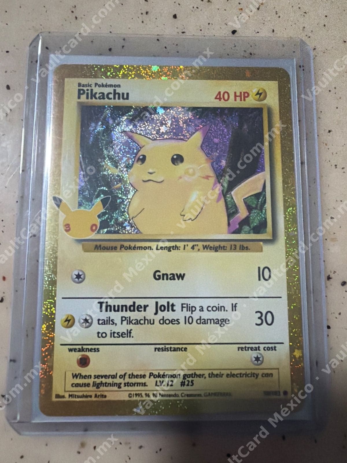 Pikachu 58/102 - Celebrations Classic Collection Inglés Holo