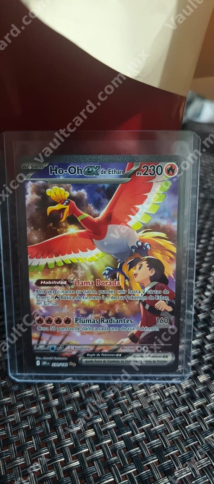 Ho-Oh ex de Ethan 230/162 - (DRI) Español Full Art