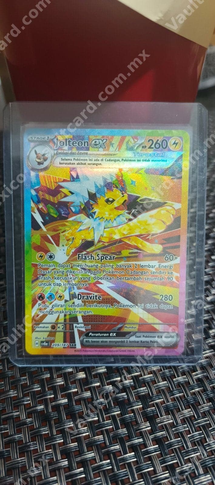 Jolteon ex 209/187 SAR - SV3a Indonesio