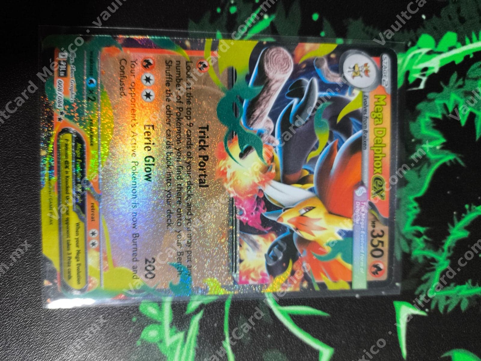 Mega Delphox ex 008/084 - (PRE) Inglés