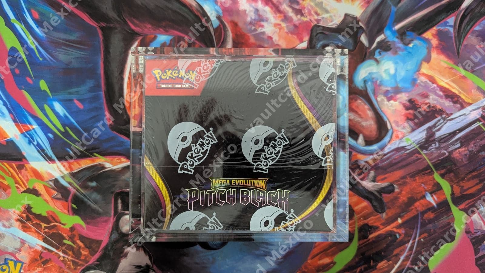 Booster Box Sellado Pokémon Mega Evolution Pitch Black - Inglés