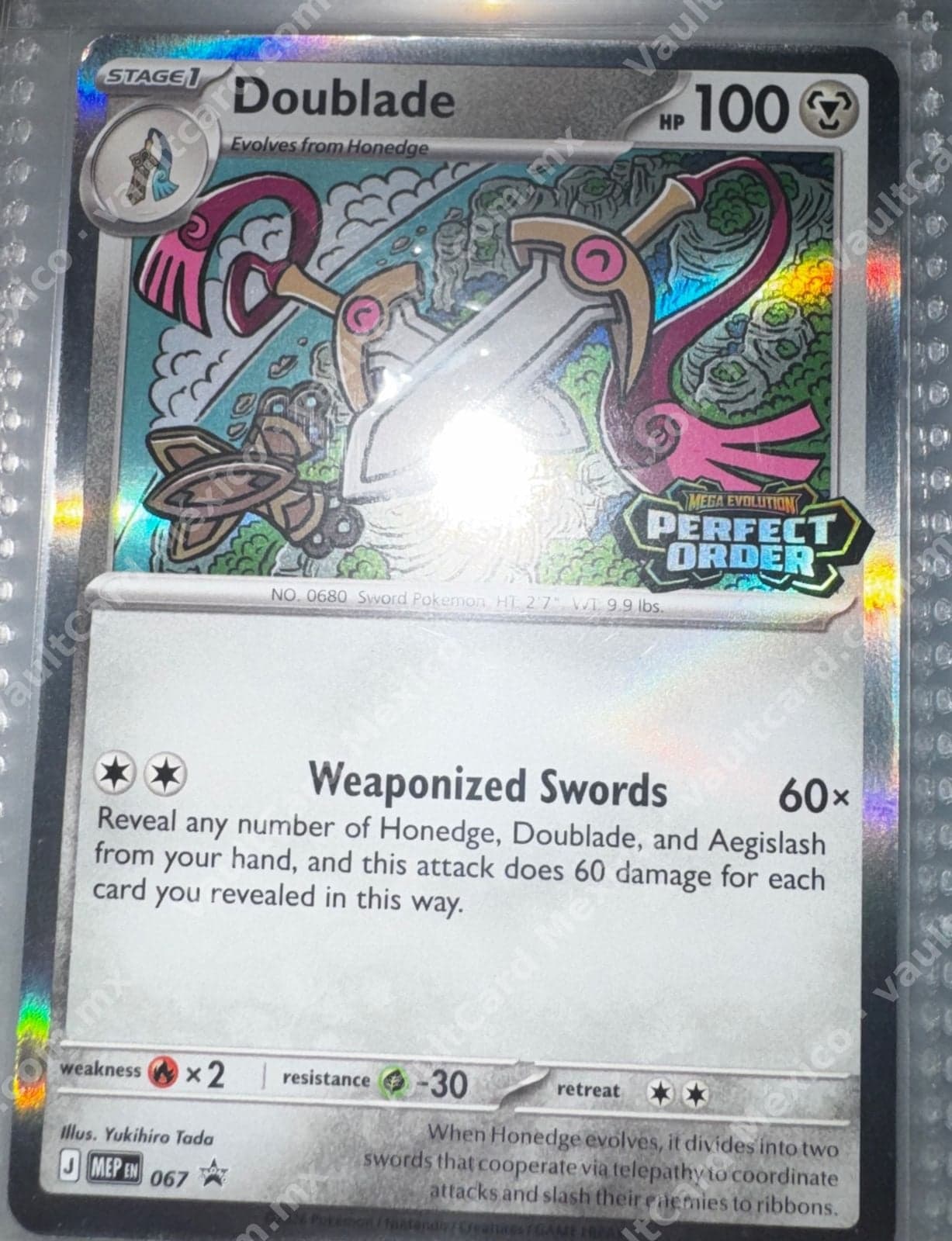 Doublade 067 - Mega Evolution Perfect Order Promo (MEP) Inglés — foto 1