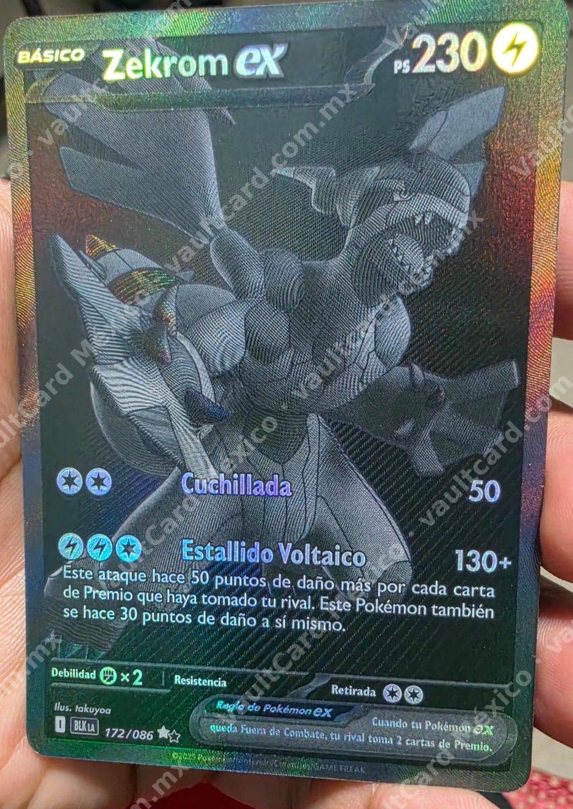 Zekrom ex 172/086 - (BLK) Español