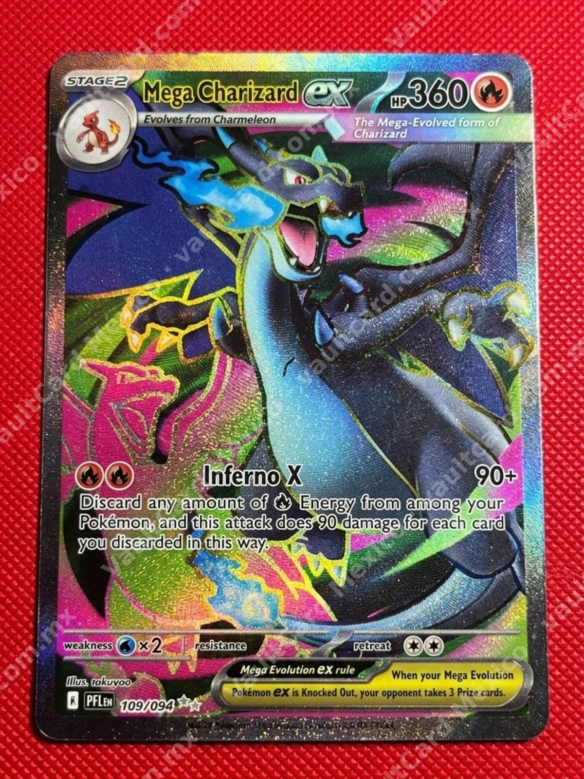 Mega Charizard ex 109/094 - (PFL) Inglés Special Illustration Rare