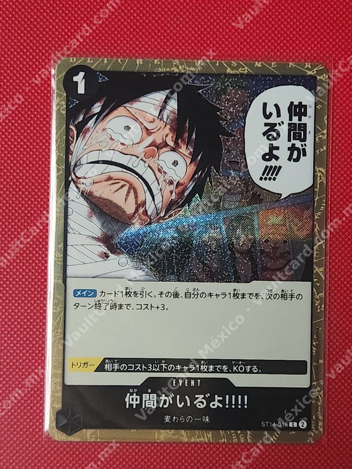 仲間がいるよ!!!! ST14-016 C - One Piece Card Game Japonés