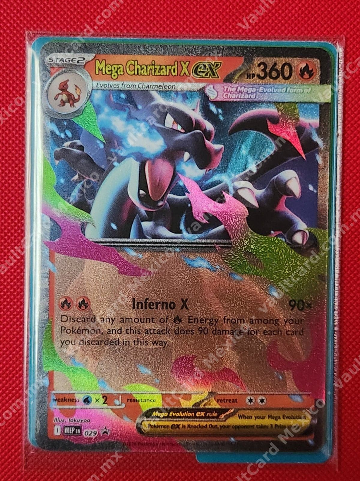 Mega Charizard X ex 029 - Promo (MEP) Inglés