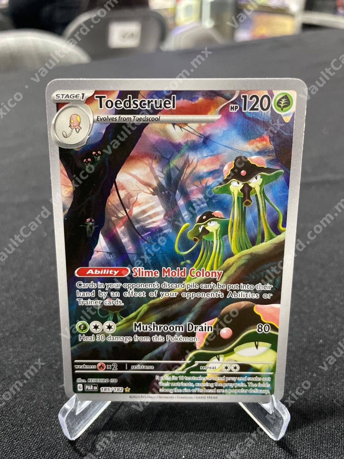 Toedscruel 185/182 - Paradox Rift (PAR) Inglés - Illustration Rare