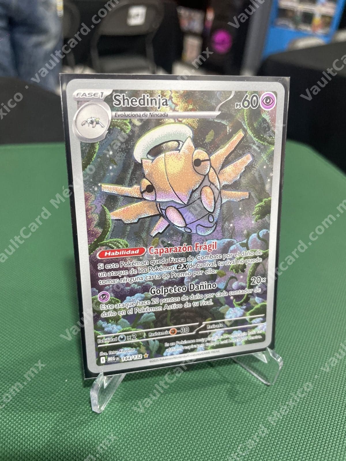 Shedinja 144/132 - (MEG) Español - Illustration Rare