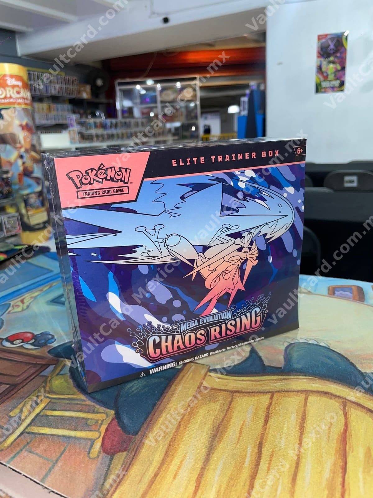 Elite Trainer Box Mega Evolution Chaos Rising - Pokémon TCG Inglés Sellado