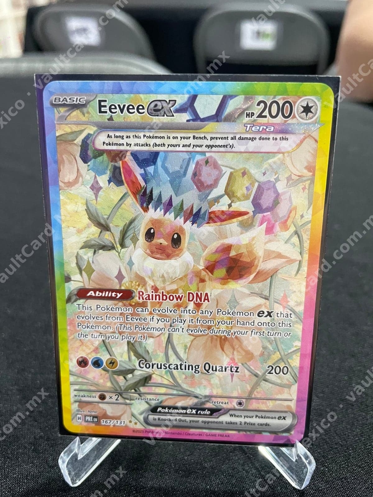 Eevee ex 167/131 - (PRE) Inglés Special Illustration Rare