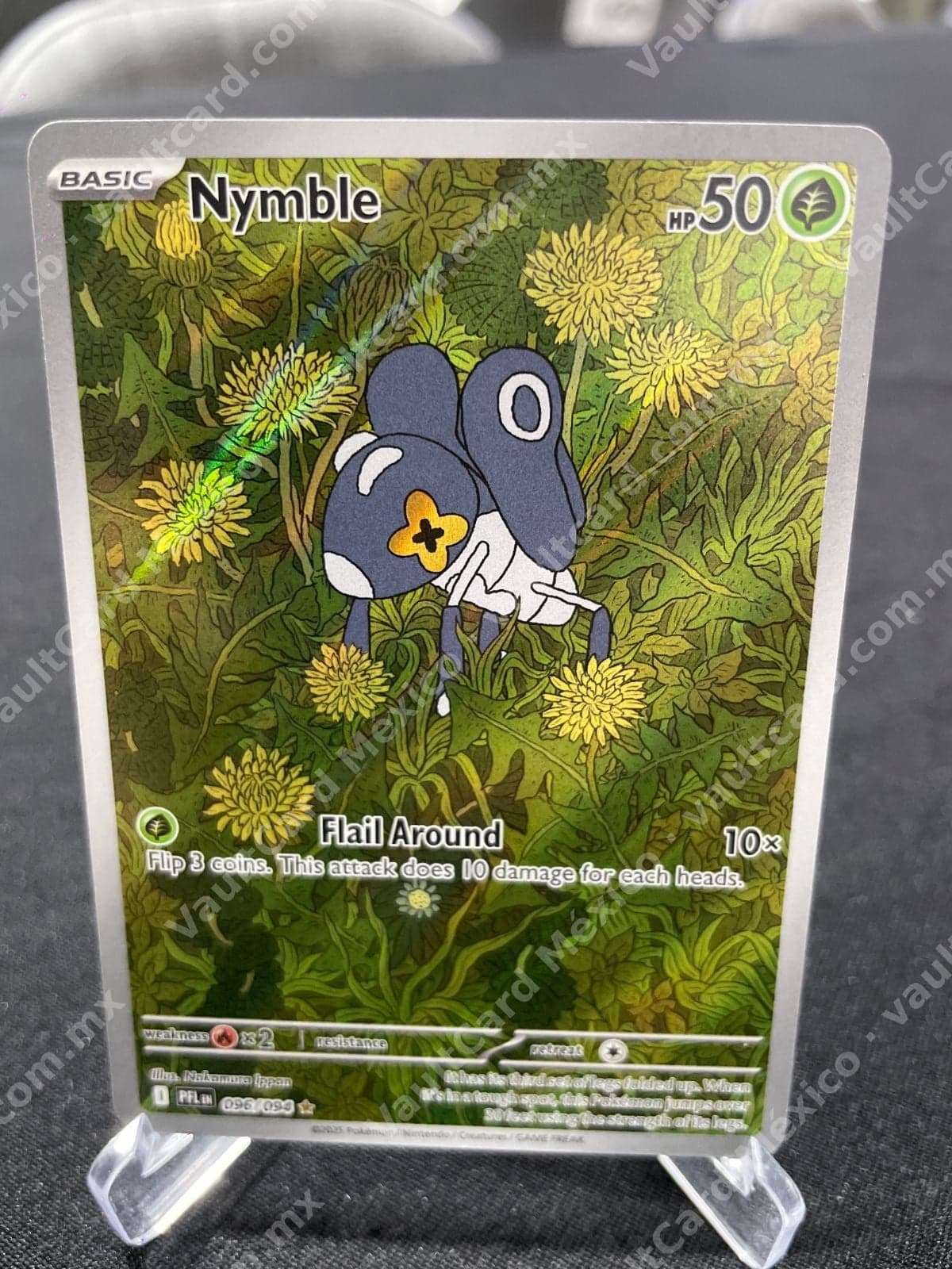 Nymble 096/094 - Paldea Evolved (PFL) Inglés - Illustration Rare