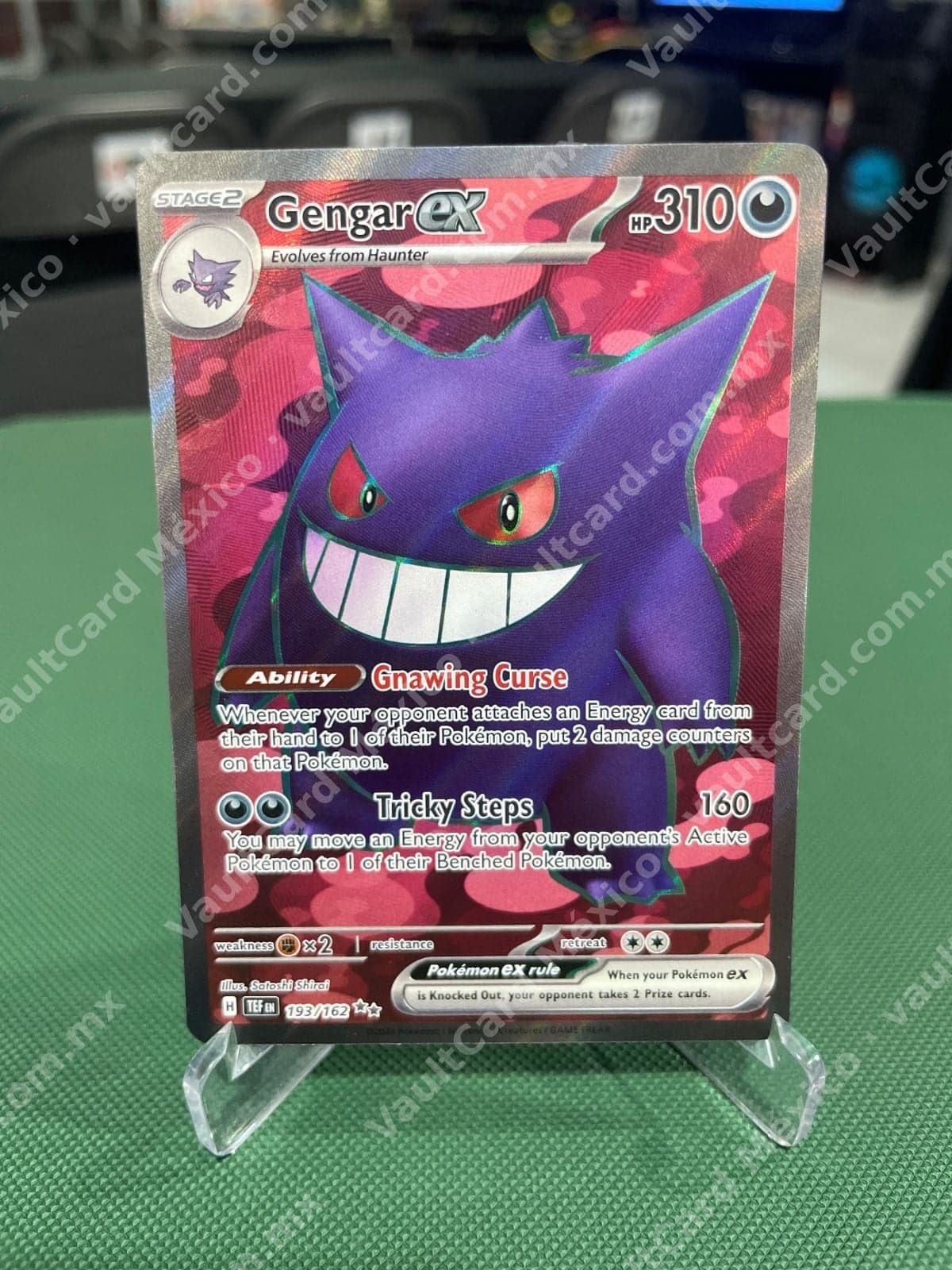 Gengar ex 193/162 - Temporal Forces (TEF) Inglés - Special Illustration Rare