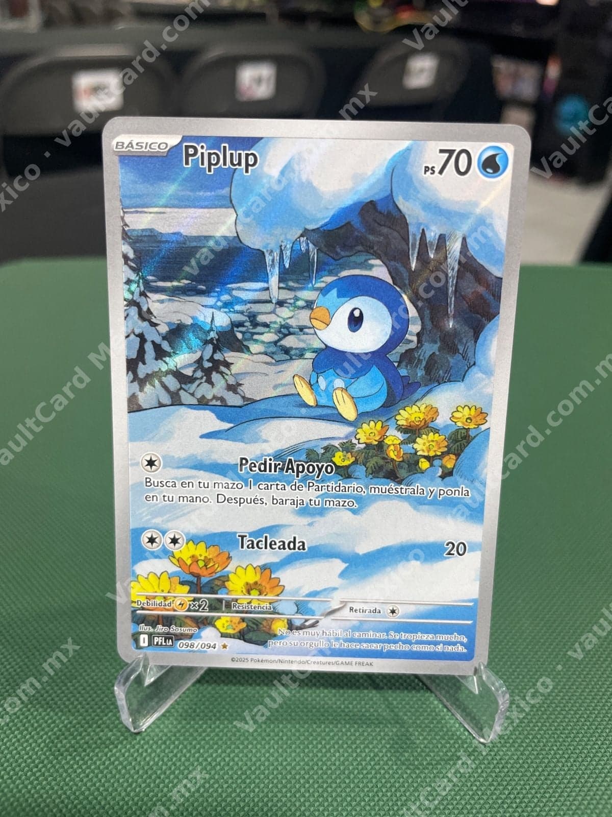 Piplup 098/094 - (PFL) Español - Illustration Rare