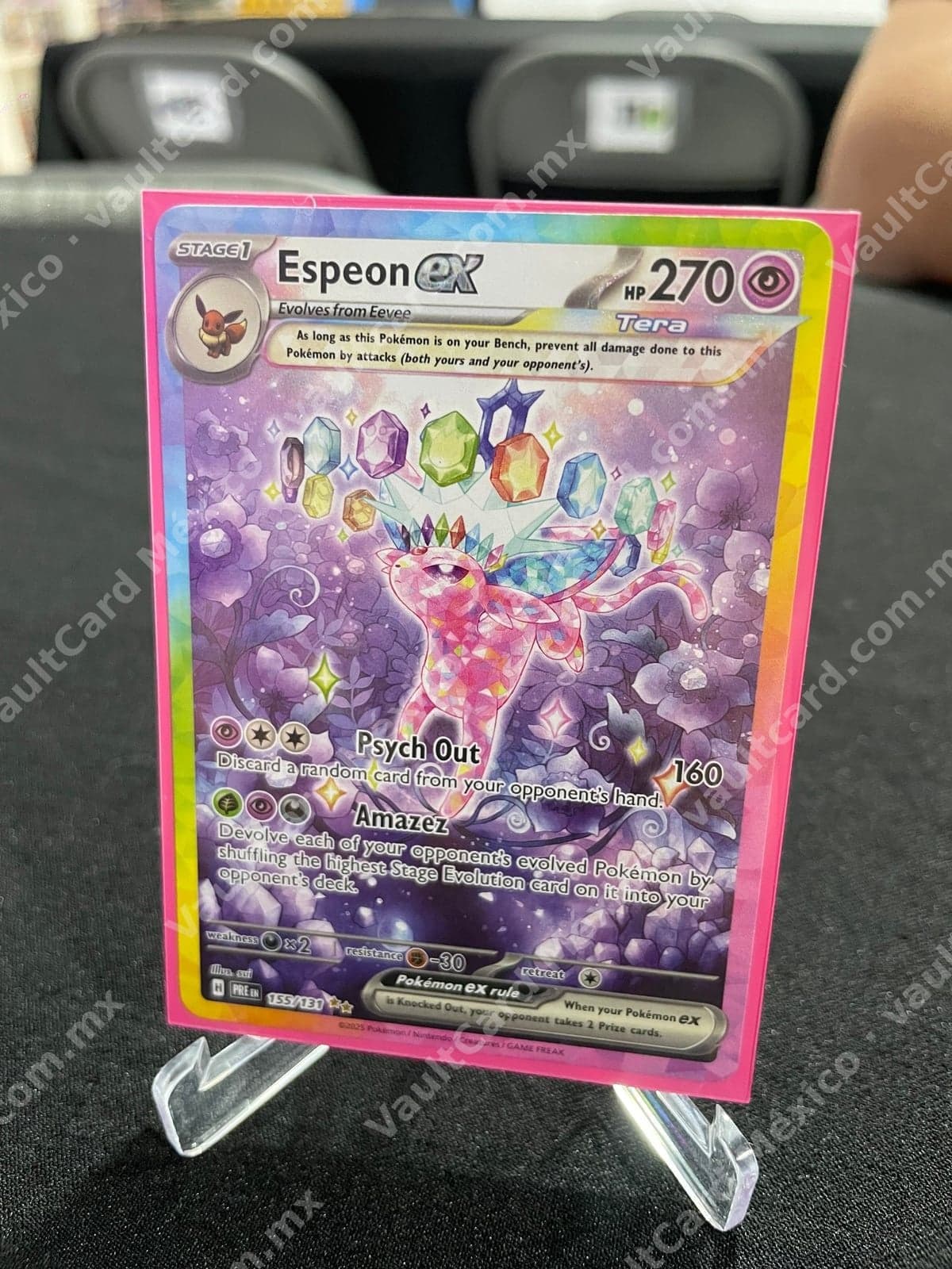 Espeon ex 155/131 - (PRE) Inglés Special Illustration Rare