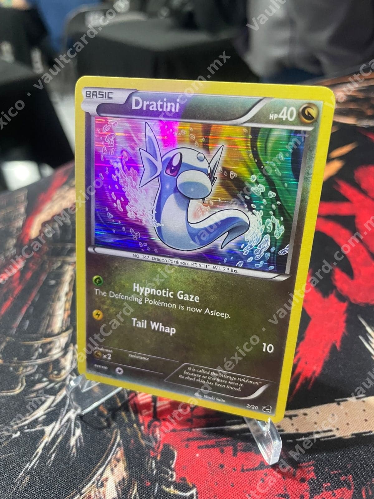 Dratini 2/20 Holo Inglés - Pokémon TCG