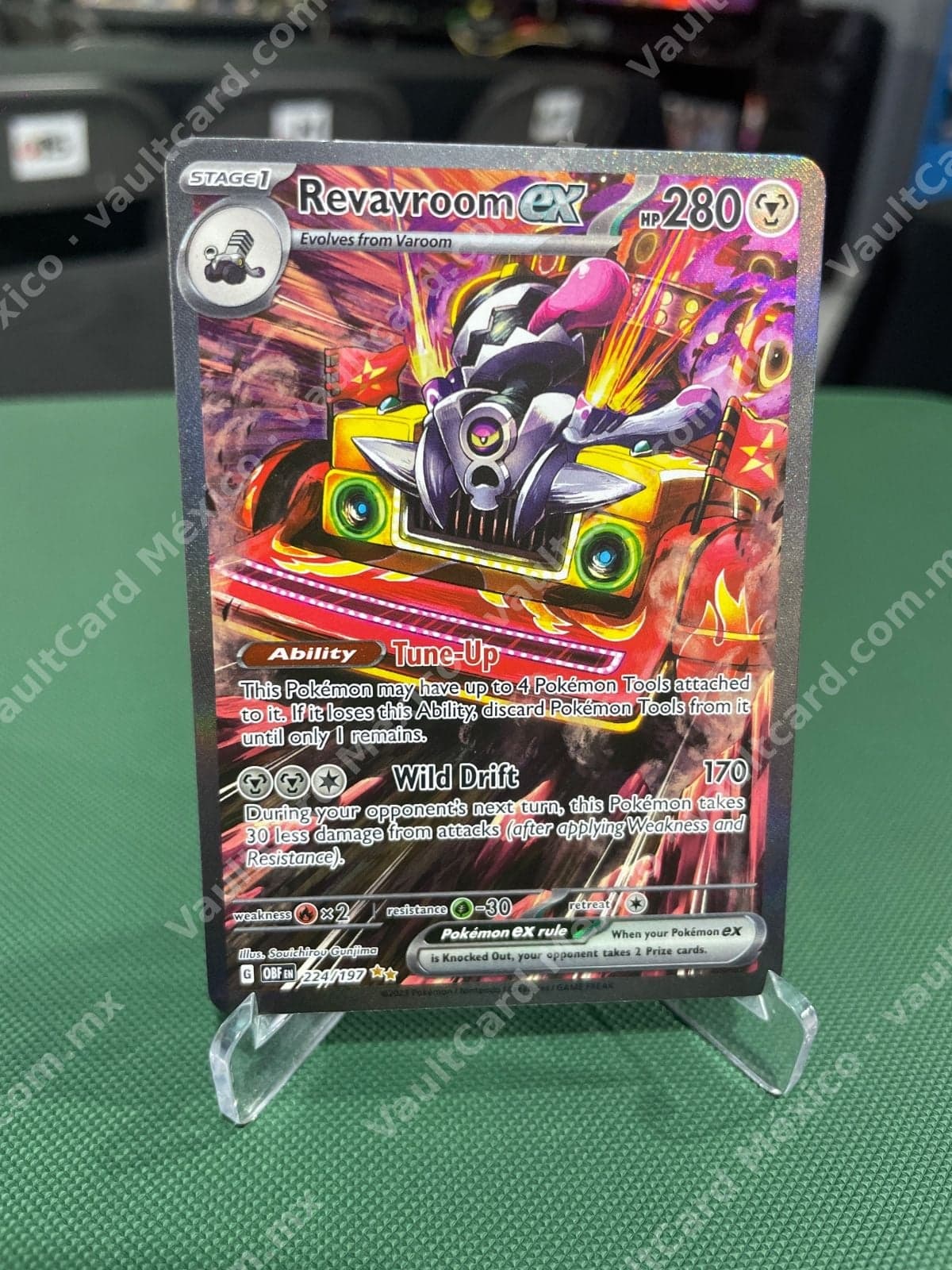 Revavroom ex 224/197 - Obsidian Flames (OBF) Inglés