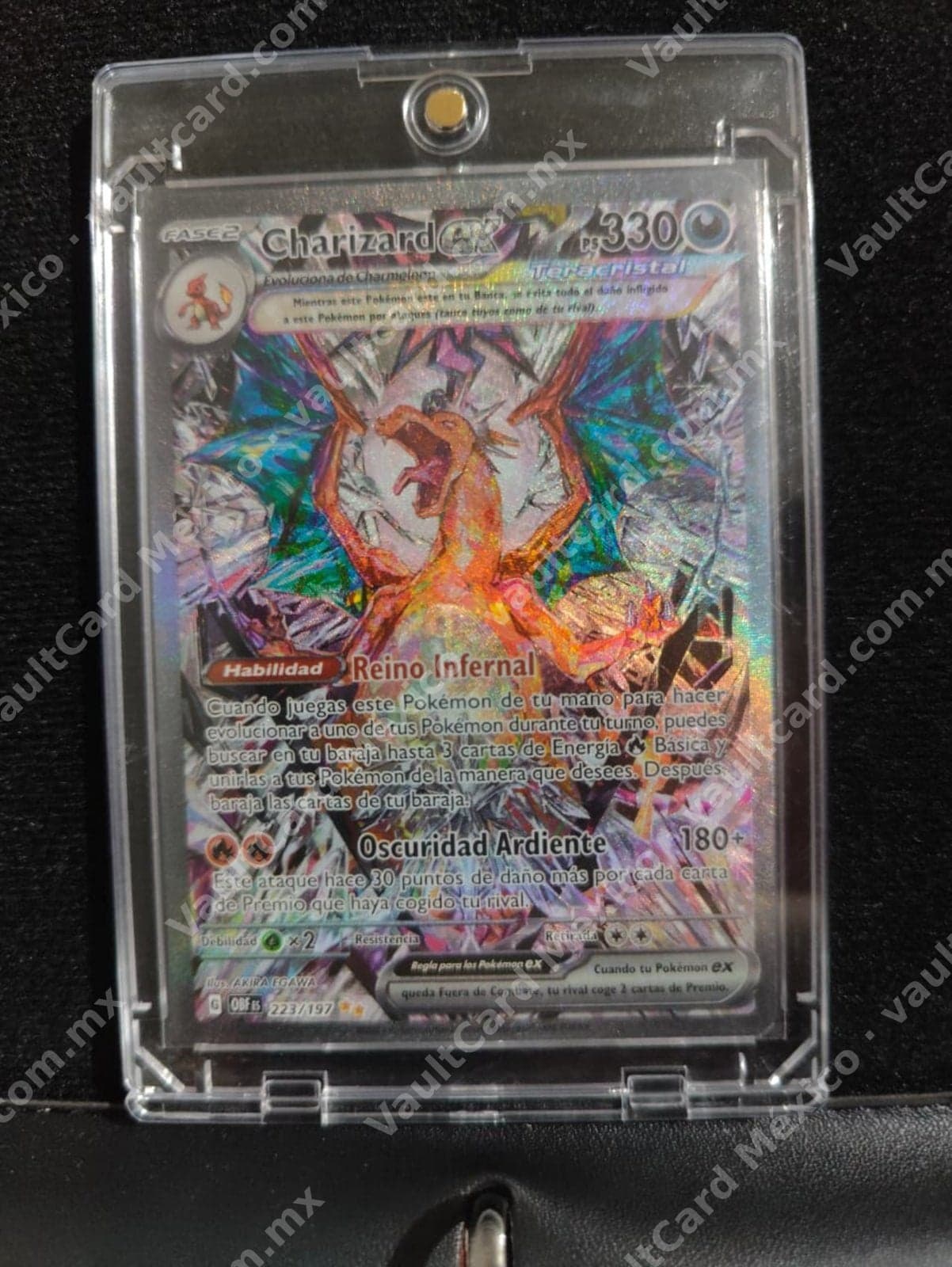 Charizard ex 223/197 - Llamas Obsidiana (OBF) Español - Special Illustration Rare