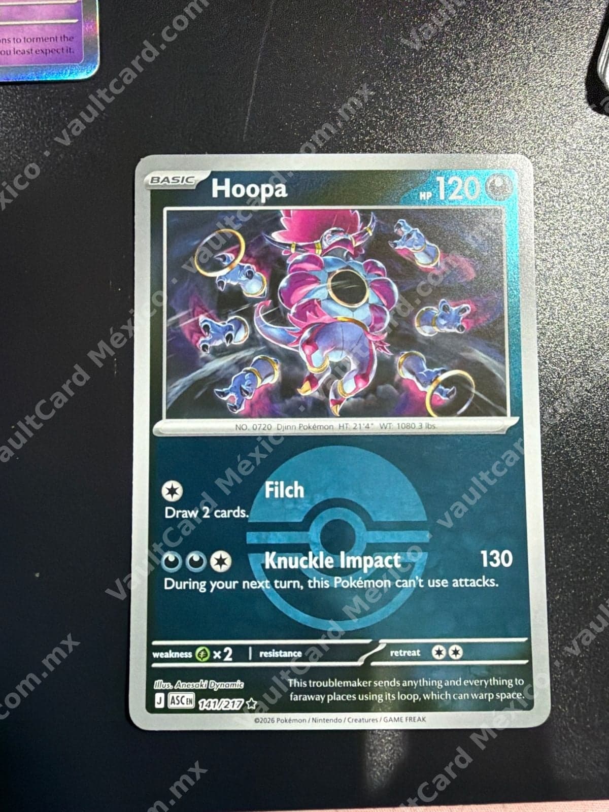 Hoopa 141/217 - (ASC) Inglés