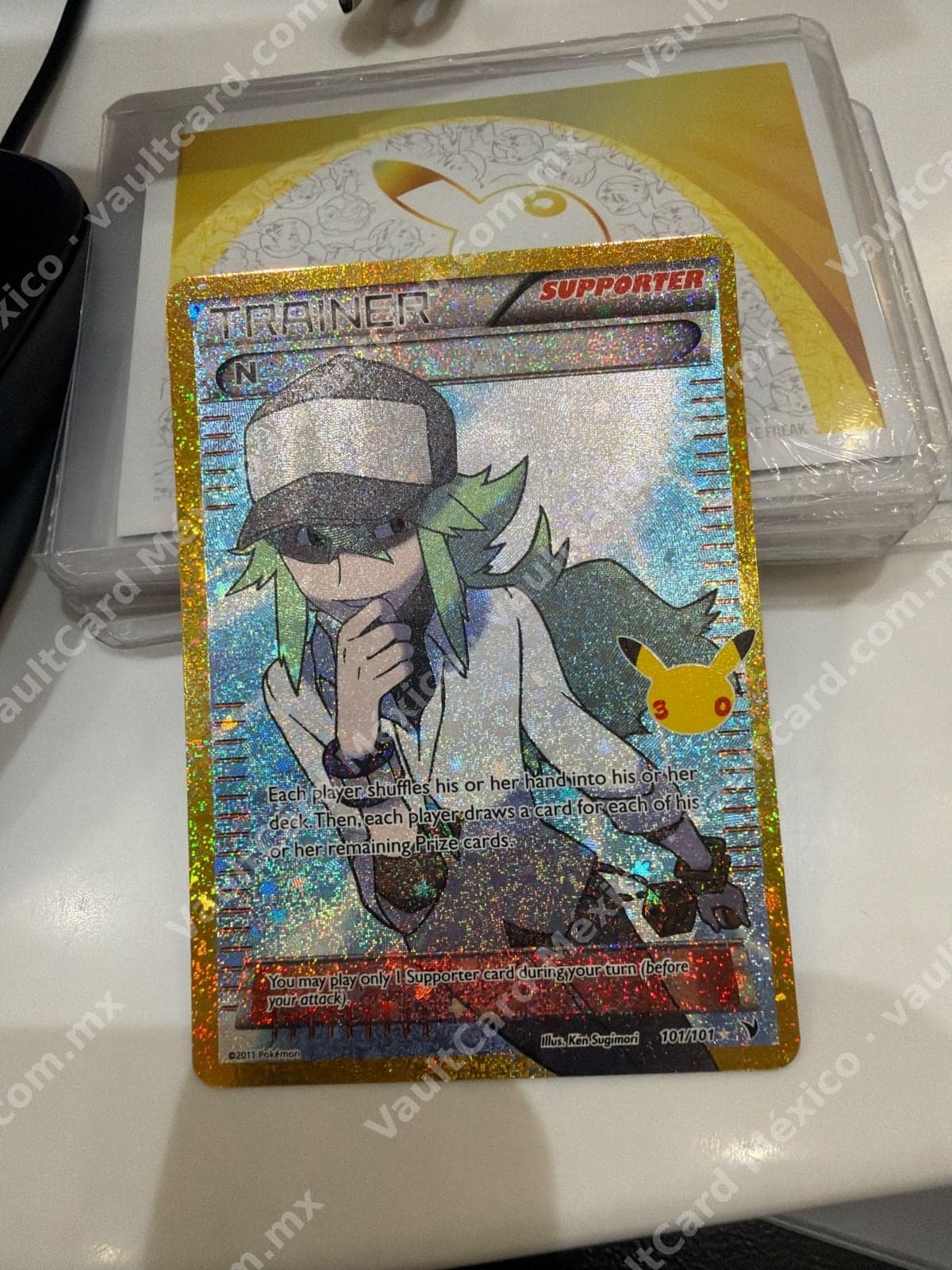 N 101/101 Full Art - Edición Celebrations 30 Aniversario (NVI) Inglés