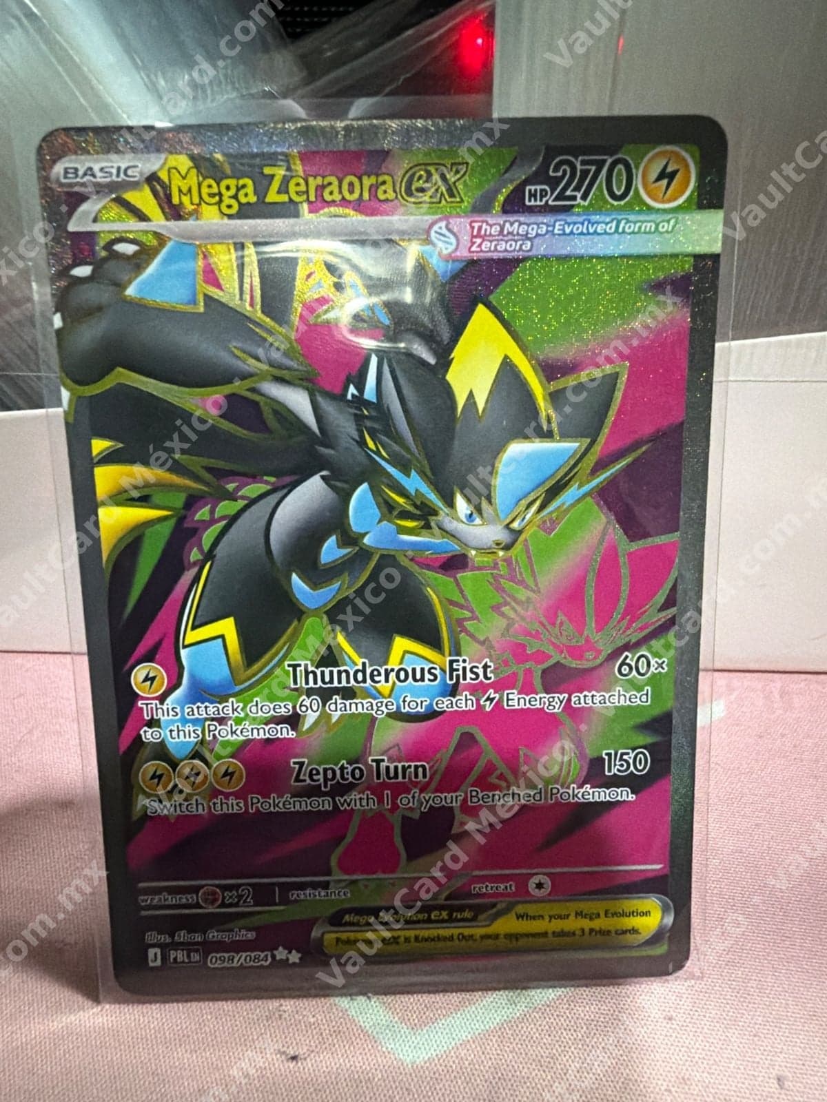 Mega Zeraora ex 098/084 - (PBL) Full Art