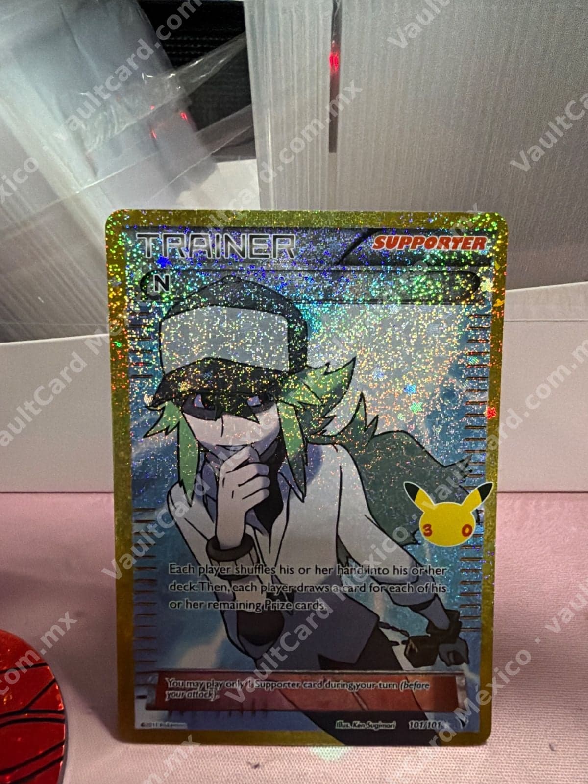 N 101/101 Full Art - Noble Victories (NVI) Inglés - Sello Pikachu 30th