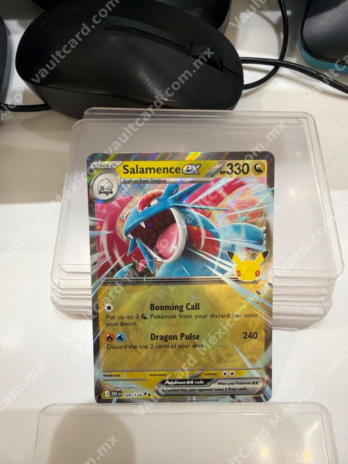 Salamence ex 109/128 - Celebraciones 30° Aniversario (30CEN) Inglés