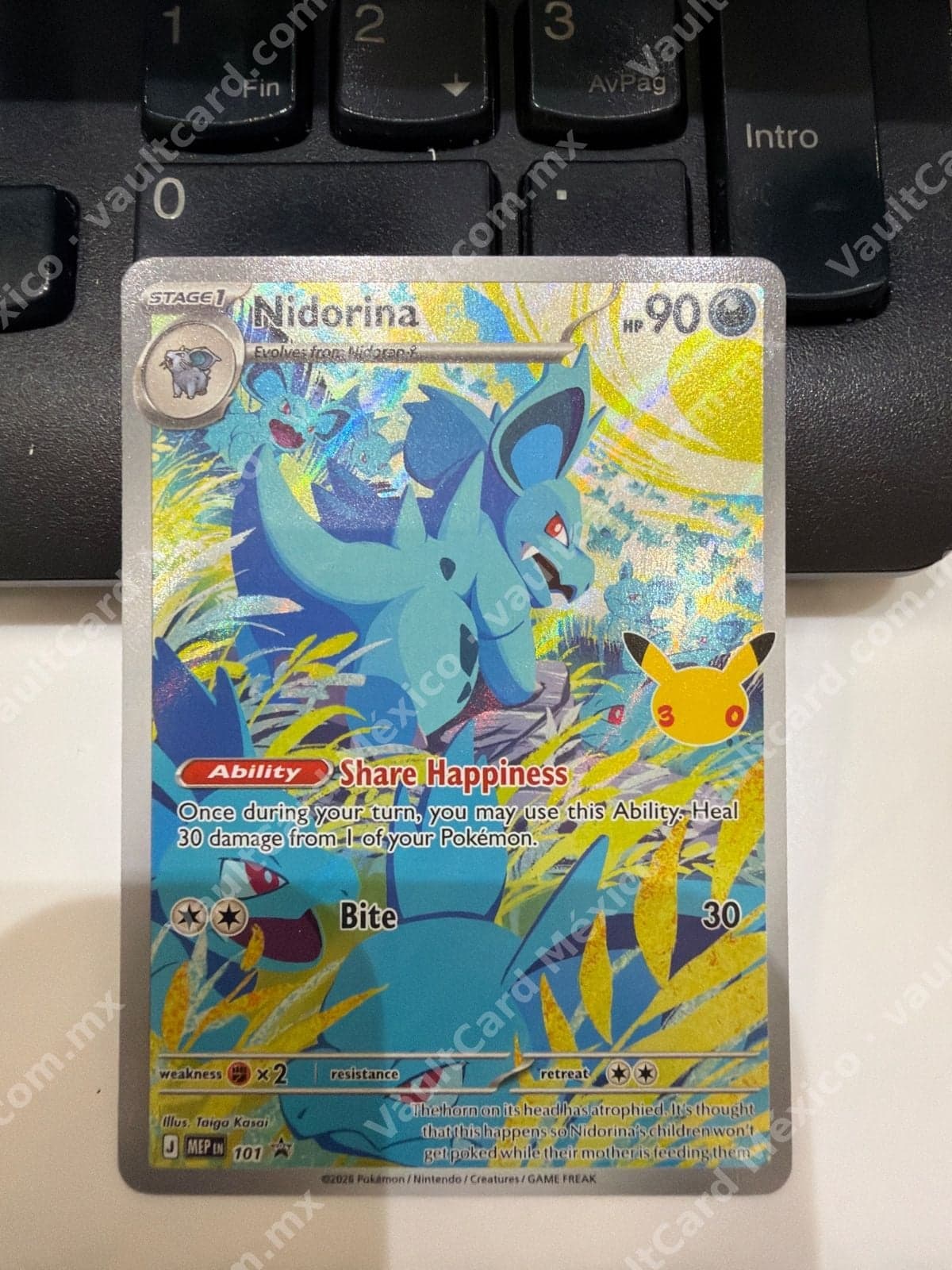 Nidorina 101 - Promo (MEP) Inglés - Illustration Rare