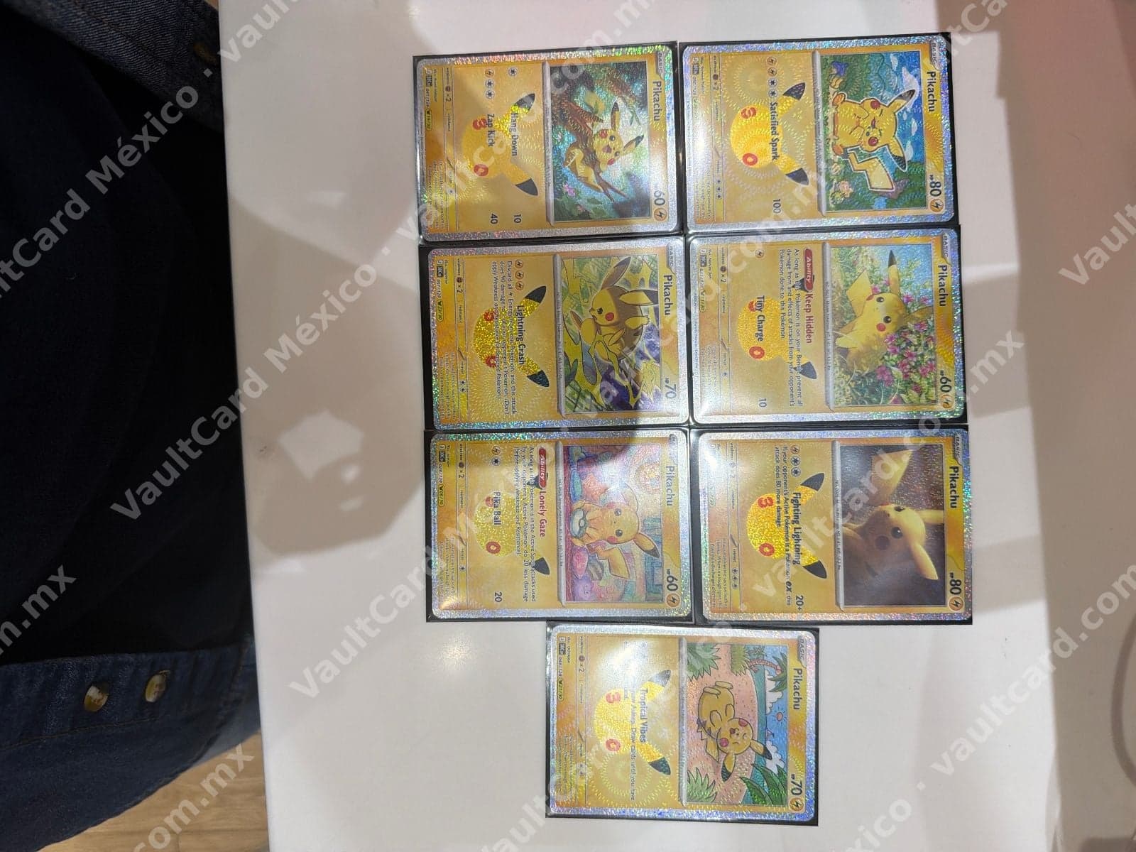 Lote pikachu 30° Aniversario