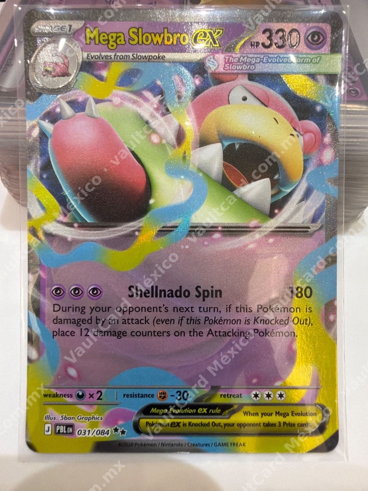 Mega Slowbro ex 031/084 - (PBL) Inglés