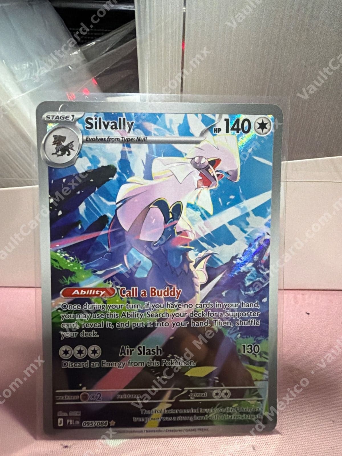 Silvally 095/084 - (PBL) Inglés - Carta Secreta/Illustration Rare