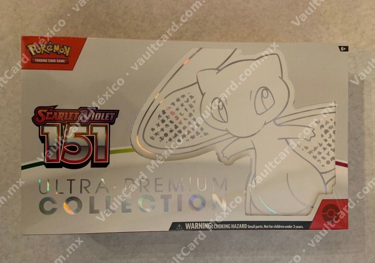 Pokémon TCG Scarlet & Violet 151 Ultra Premium Collection (UPC) Mew - Inglés Sellado