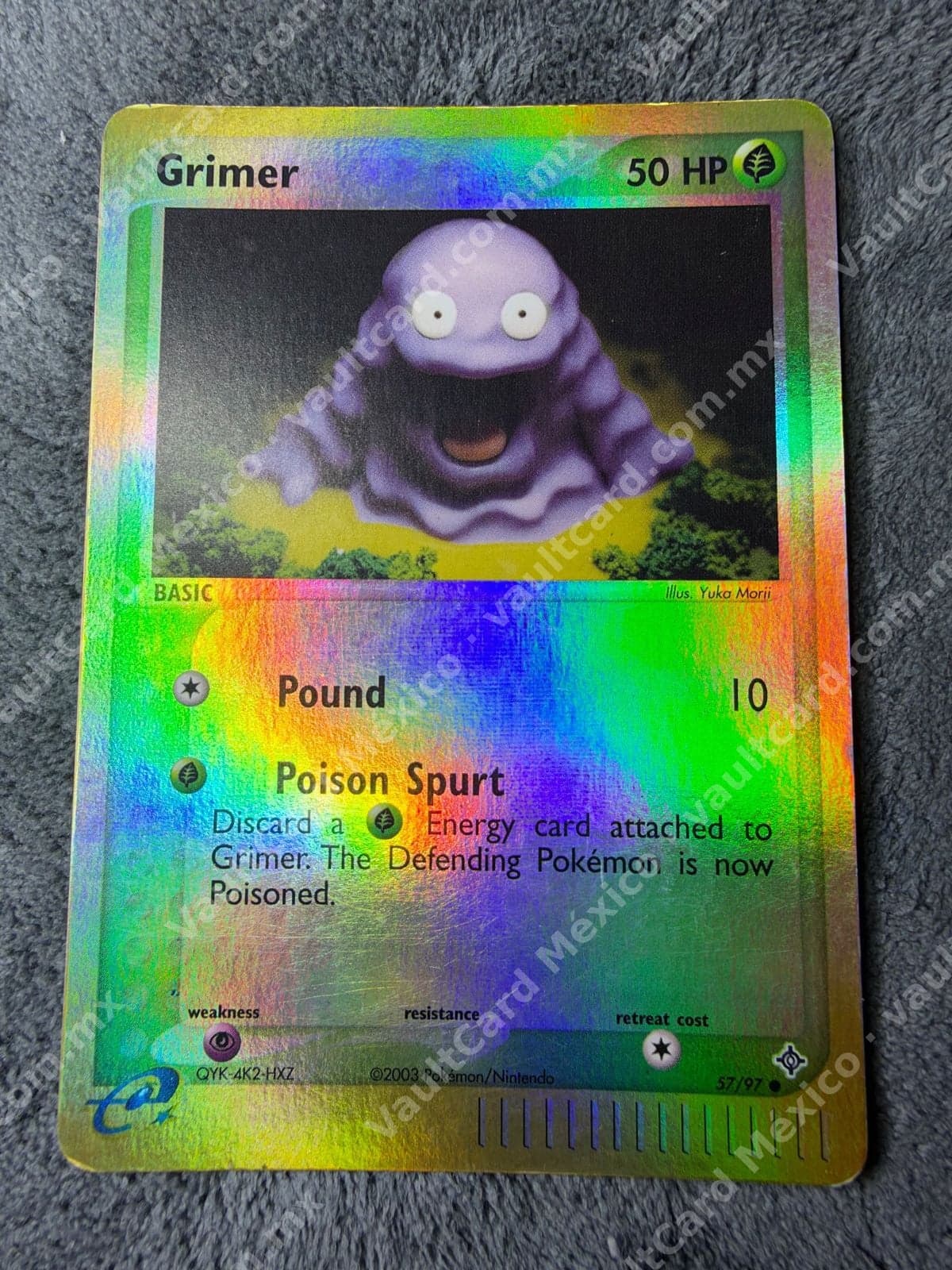 Grimer 57/97 Reverse Holo MP- EX Dragon