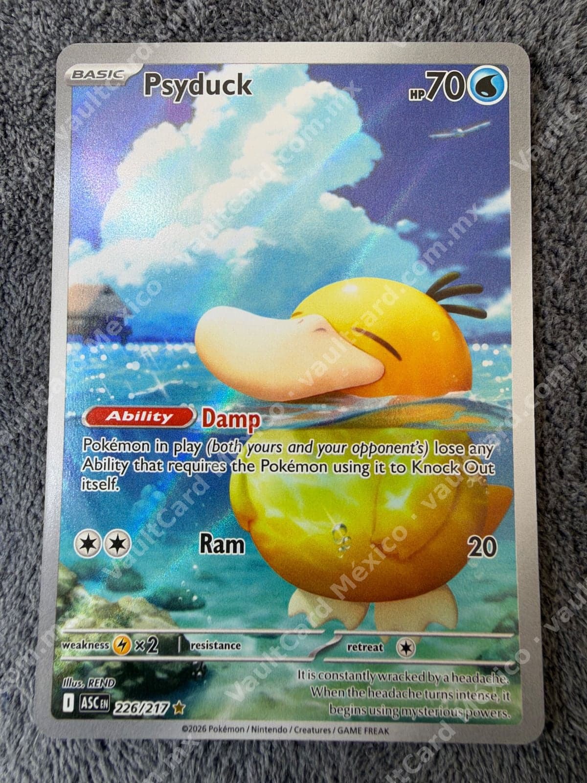 Psyduck 226/217 IR NM - Ascended Héroes
